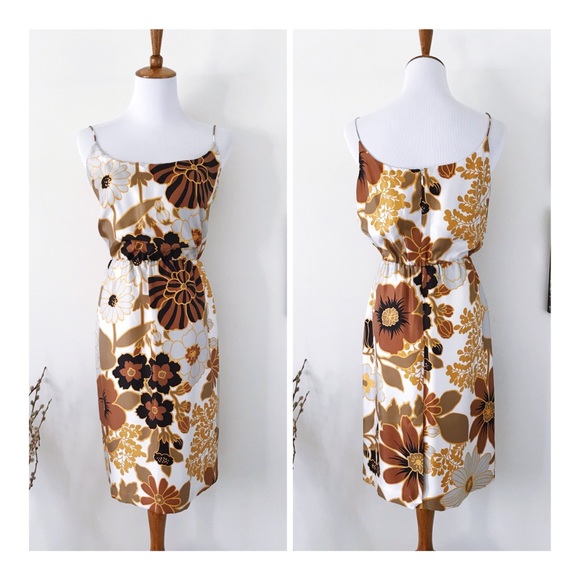 J. Crew Dresses & Skirts - J. CREW Silk Floral Spaghetti strap dress NWT